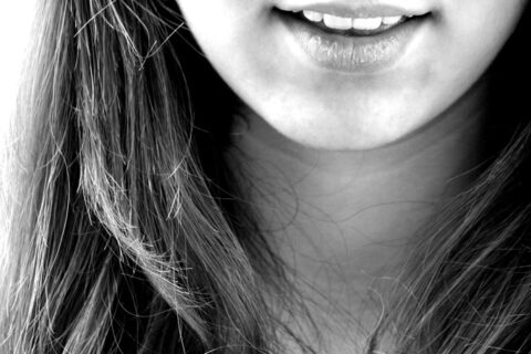 smile laugh girl teeth
