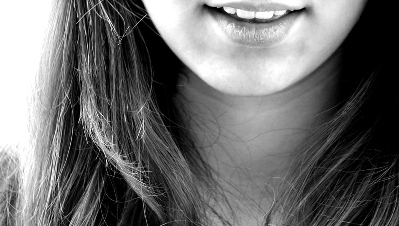 smile laugh girl teeth